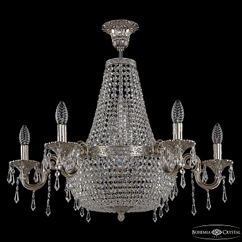 Потолочная люстра Bohemia Ivele Crystal 2205H203/6/70IV Ni Drops