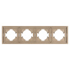 Рамка пластиковая на 4 поста Arlight FRM-TENDO-PL-4-GD 053850