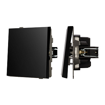 Механизм звонкового выключателя Arlight SWT-TENDO-MKR1-PL-BK (230V, 10A) 054143