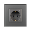 Розетка электрическая с Zigbee управлением Arlight SCT-OMALI-EUZB1-PL-GR (240V, 16A, Zigbee) 050101