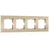 Рамка на 4 поста Werkel Slab (шампань софт) W0042911 4690389218446 a071627