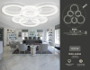 Потолочная люстра Ambrella Light Acrylica Original FA4085