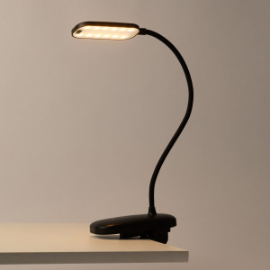 Настольная аккумуляторная лампа Эра NLED-525-6W-BK Б0068549