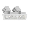 Встраиваемый карданный светильник Arlight MS-VORTEX-BUILT-S250x140-2x30W Warm3000 (WH-WH, 30 deg, 230V) (IP20 Металл) 057766