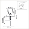 Бра Lumion Classi Karmen 8279/1W