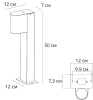 Ландшафтный светильник Arte Lamp Compass A3102FN-1BK