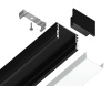 Алюминиевый накладной профиль Ambrella Light Alum Profile GP1750BK