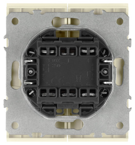 Переключатель Эра Arktik 16-1106-02 двойной 10АХ-250В слоновая кость Б0070365