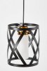 Подвесной светильник Lumina Deco Astila LDP 1242-1 BK+MD