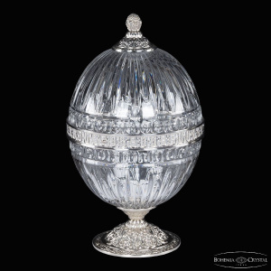 Настольная лампа Bohemia Ivele Crystal 5680L/18 Ni Clear/M-1G