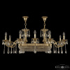 Подвесная люстра Bohemia Ivele Crystal 72153/10/250/600 G