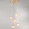 Подвесной светильник Delight Collection MD25030003-5A gold/clear