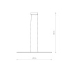 Линейный светильник Nowodvorski Bar Led S Black 10847