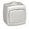 Выключатель 1-клавишный Schneider Electric Рондо VA66-102B-BI