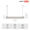 Подвесной светильник Lightera Luara LE102L-100G WIFI