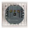 Розетка 1-местная Stekker 250В 16А Мия RST16-3112-08 50485