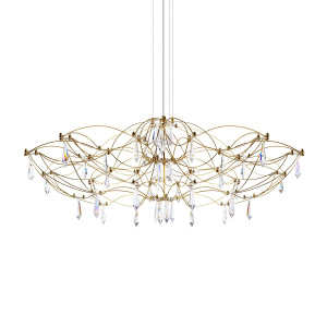 Подвесная люстра Loft IT Mira 10586/900 Gold Asfour