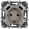 Розетка со шторками с 2xUSB Эра Elegance 14-4109-16 Б0065775