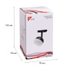 Трековый однофазный светильник Reluce 53008-9.3-001CT GX53 BK