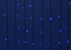 Уличная светодиодная гирлянда Uniel занавес (UL-00003936) синий ULD-C2030-240/TBK Blue IP67