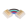 Коннектор угловой для ленты SMD RGB шириной 12мм, комплект 3шт WOLTA WLS-5PIN-RGBW-12MM-L