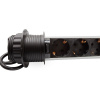 Блок розеток 105S (J) (3 секции + 2 USB) Mebax 00-00003151