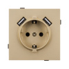 Механизм розетки с USB зарядкой Arlight SCT-TENDO-MUAA-SFPL-GD (230V, 16A) 054604