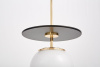 Подвесной светильник Lumina Deco Dalton LDP 7014-1 GD+BK