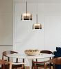 Подвесной светильник Delight Collection Equatore 9705P/S amber/copper