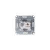 Розетка двойная комп+ТВ, RJ45+TV, кат.5E Systeme Electric AtlasDesign Грифель ATN000789