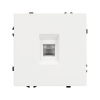 Механизм компьютерной розетки Arlight SCT-NOBE-MPC1-SFPL-WH (RJ-45, CAT6) 054304