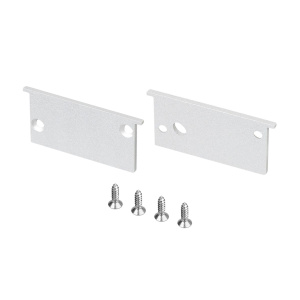 Комплект заглушек Arlight SL-BEVEL-W32-F (Алюминий) 063942