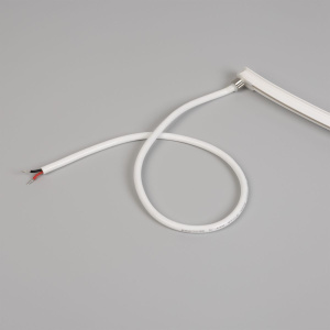 Светодиодная лента герметичная Arlight MOONLIGHT-3D-T-X544-10x10mm 24V Warm3000 (8 W/m, IP67, 5m, wire x1) (Вывод боковой) 055192