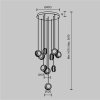 Каскадная люстра Maytoni Pharao MOD361PL-L41BS3K