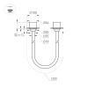 Подвесной светильник Arlight SP-TROPIC-BUILT-TRIMLESS-R18-L1200-18W Warm3000 (BK, 360 deg, 230V) 043389