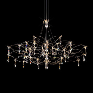 Подвесная люстра Loft IT Mira 10590/1000 Silver Asfour
