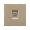 Механизм компьютерной розеткиArlight  SCT-NOBE-MPC1-SFPL-GD (RJ-45, CAT6) 054306