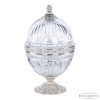 Настольная лампа Bohemia Ivele Crystal 5680L/18 Ni Clear/M-1G