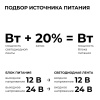 Блок питания OGM 12В, 200Вт, 186-264В, 16,6А, IP67 PS3-85