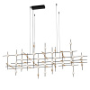 Подвесная люстра Delight Collection Molecular 55 black/gold