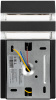 Уличный настенный светильник Эра Астрея GBW-101-BL-0200