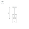 Держатель Arlight FOLED-RAIL-2000 025232