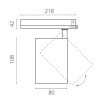 Трековый трехфазный светильник Quattro LED с управлением TRIAC Lightstar Alta Base A5347TRIAC