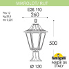 Ландшафтный светильник Fumagalli MIKROLOT/RUT E26.110.000.BYE27