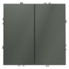 Выключатель двухклавишный Voltum S70 VLS020106 (титан)