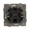 Механизм выключателя двухклавишный проходной Arlight SWT-TENDO-MKP2-SFPL-GD (230V, 10A) 054554