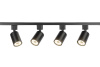 Трековый однофазный светильник (4 шт.) Эра TR70-SET4-GU10-BK Б0063956