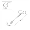 Настенный светильник Odeon Light Dalia 4396/6WL