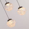 Подвесной светильник Delight Collection MD25030003-5B matt black/clear