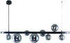Подвесная люстра Indigo Canto 11026/10PL Black V000241